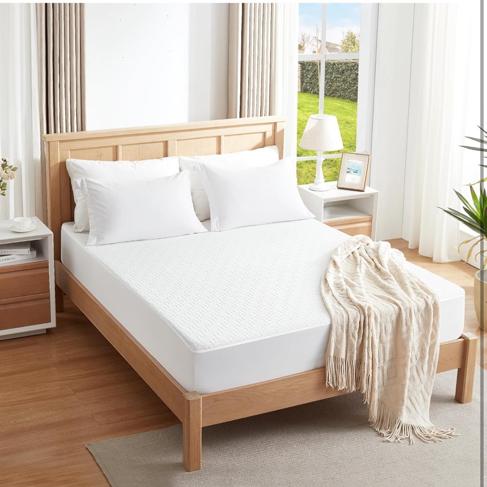 Waterproof Mattress Protector Queen Size Mattress Cover Mattress Pad 8”-21” OW - Picture 3 of 11